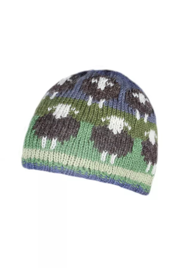 Flock of Grey Herdwick Sheep Beanie