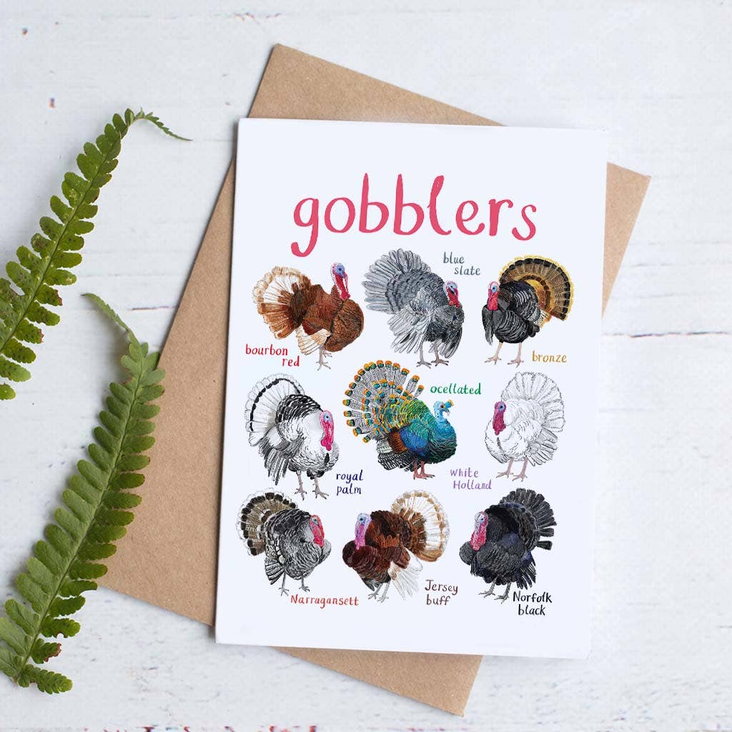 Gobblers Blank Card
