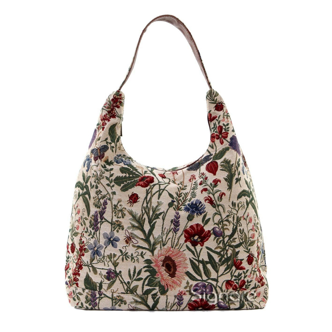 Morning Garden Hobo Bag