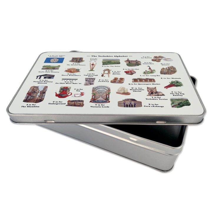 A Very Yorkshire Alphabet Storage Tin