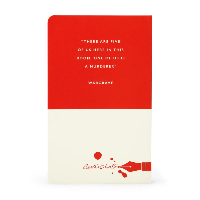 Agatha Christie "And Then There Were None" Pocket Notebook