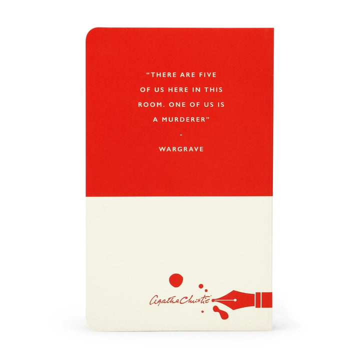Agatha Christie "And Then There Were None" Pocket Notebook