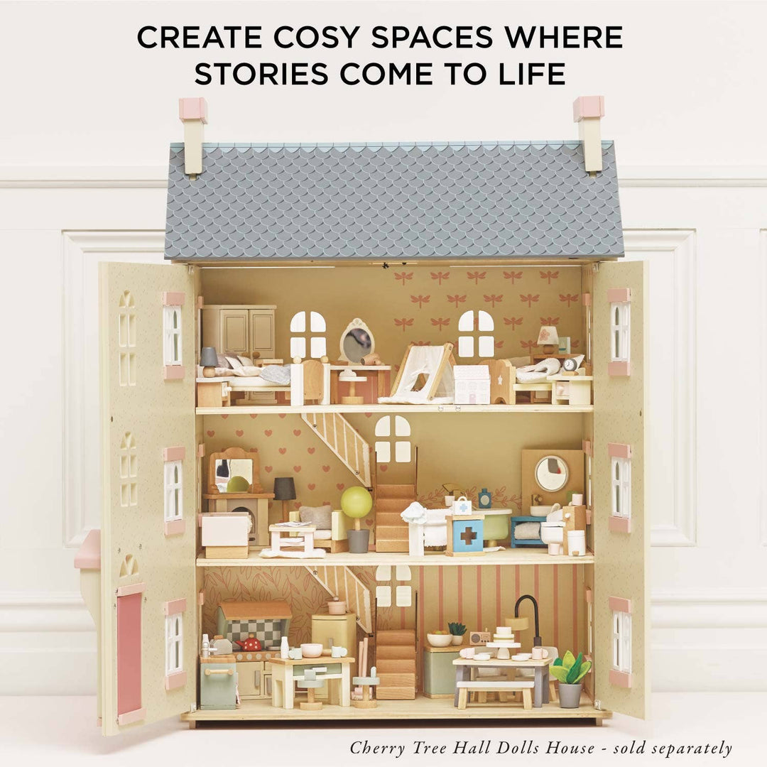 Wooden Dolls House Living Room