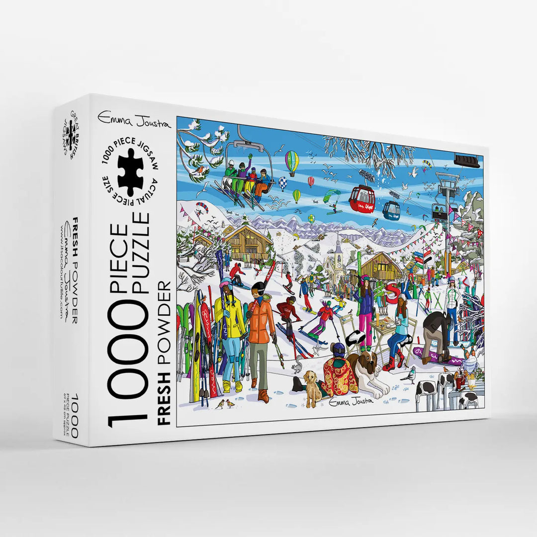 Fresh Powder 1000 Piece Jigsaw Puzzle