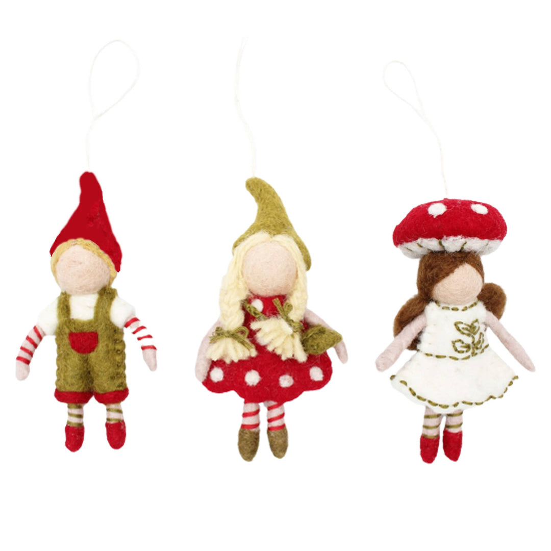 Woodland Pixie Decorations