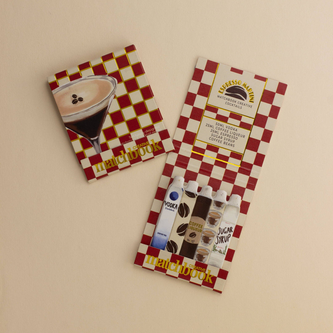 Espresso Martini Ingredients Matchbook