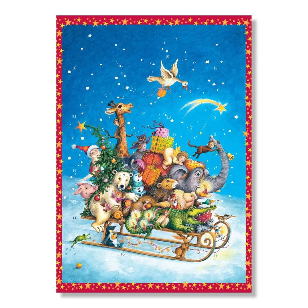 Whizzing Through the Snow Advent Calendar