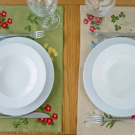 'Floral Borders' Placemat