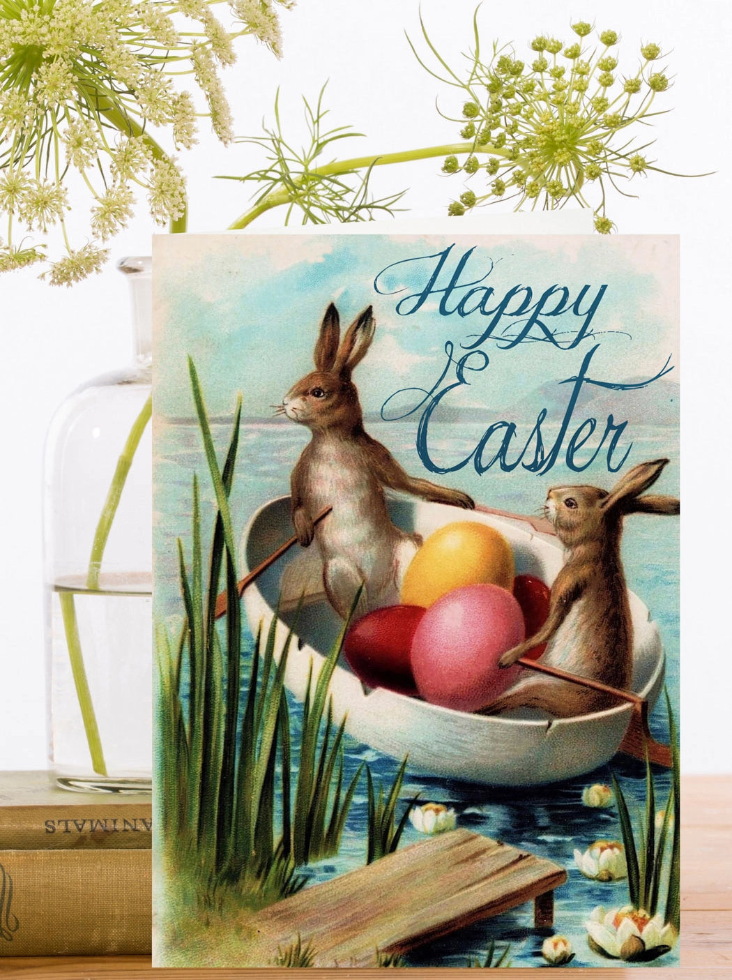 Easter On The River Easter Card