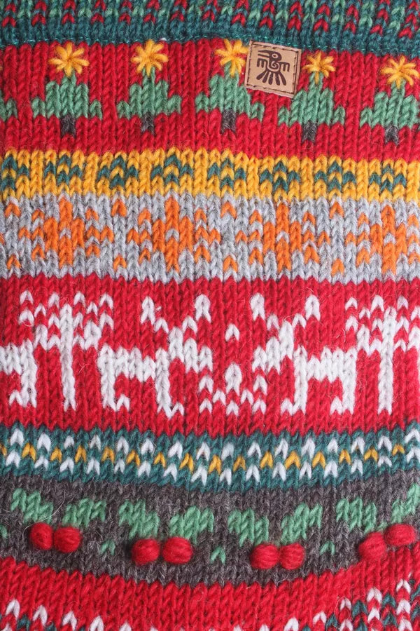 Christmas Reindeer Stocking