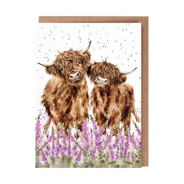 'Gentle Giants' Blank Greetings Card