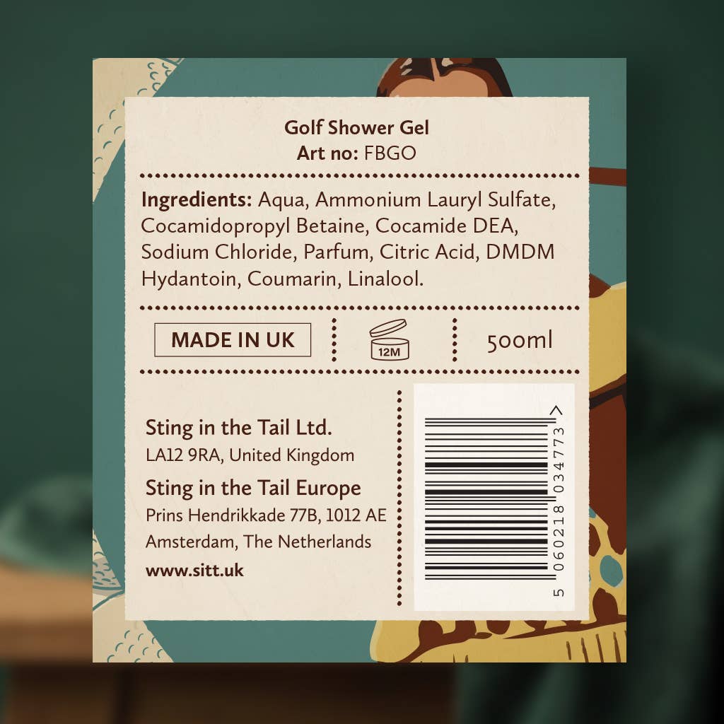 'Hole in One!' Golf Shower Gel 500ml