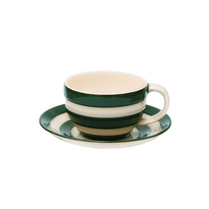 Cornishware Breakfast Cup & Saucer