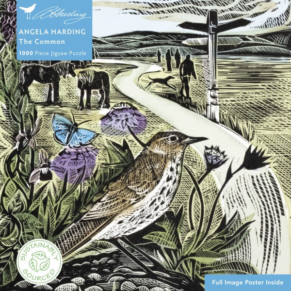 The Common Adult Sustainable Jigsaw Puzzle by Angela Harding