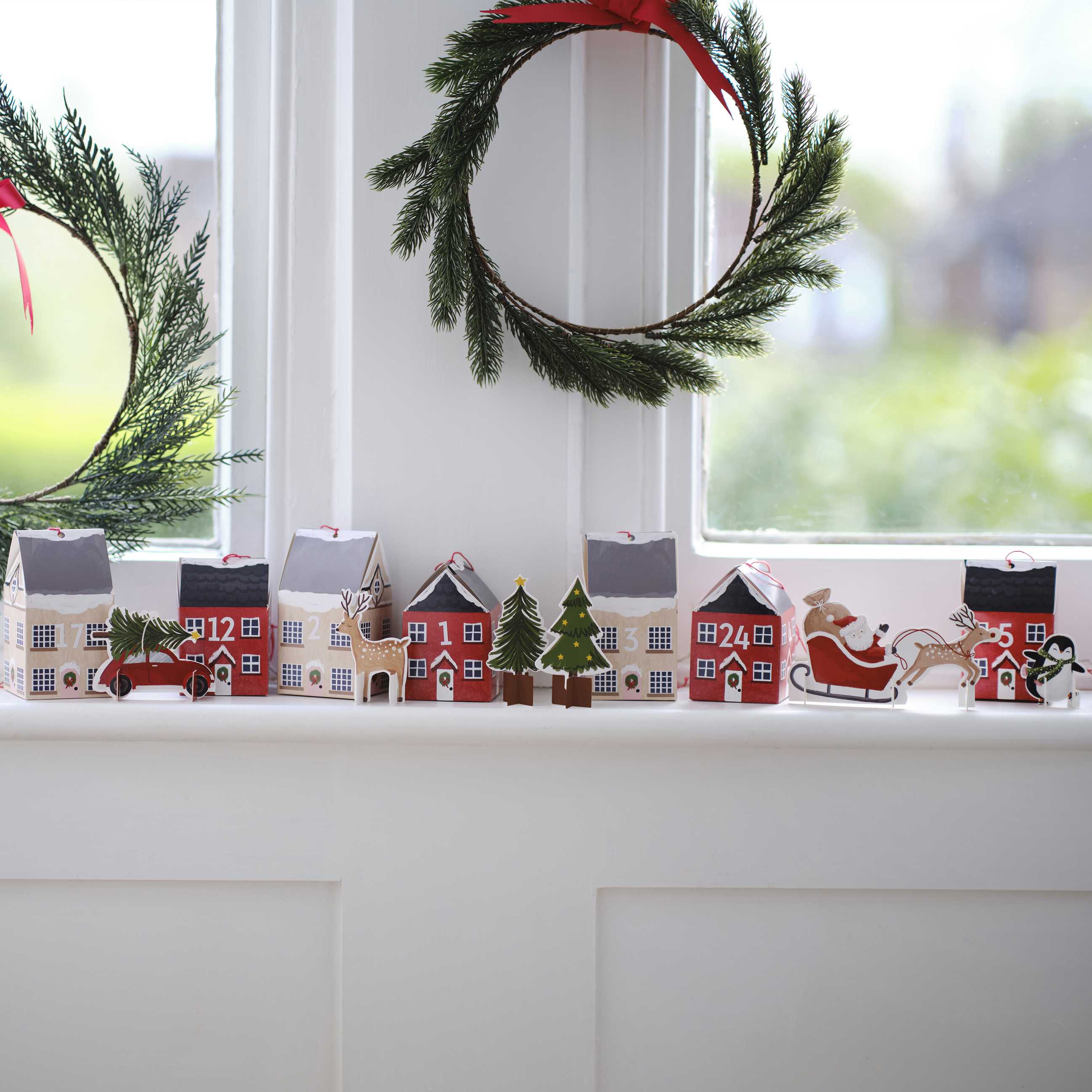 Make Your Own Christmas Advent Calendar Boxes
