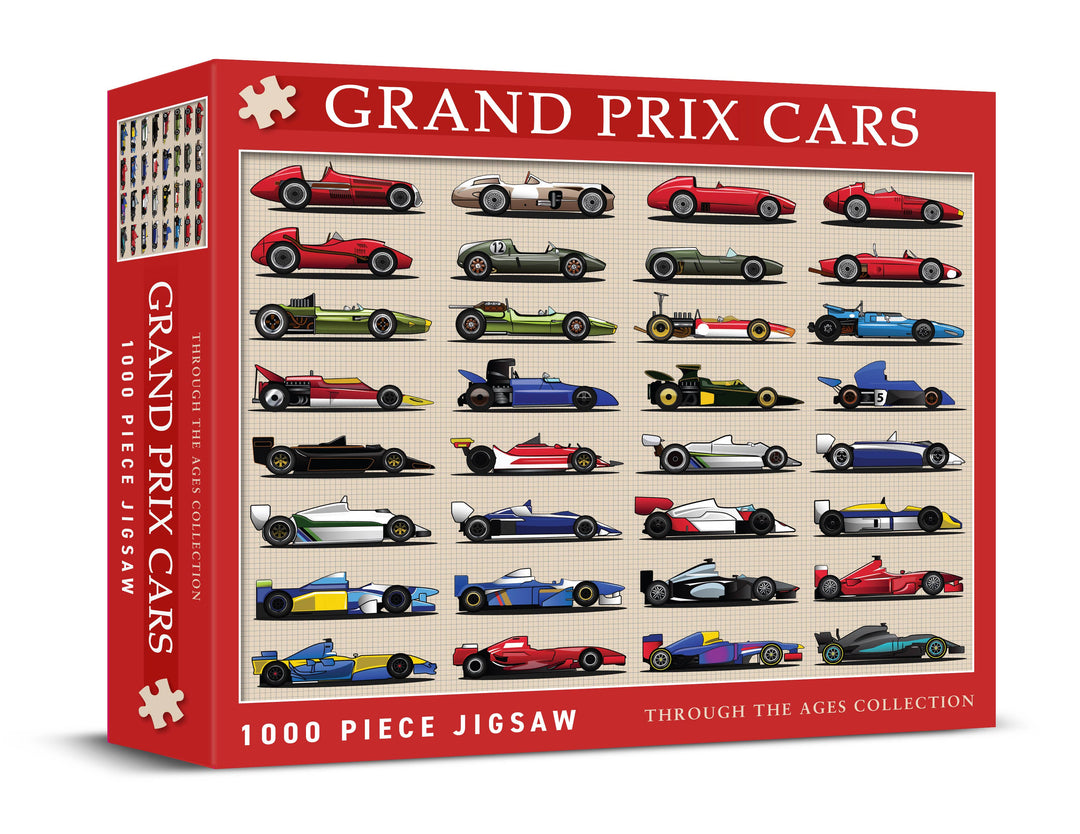Grand Prix Racing Cars 1000 Piece Jigsaw
