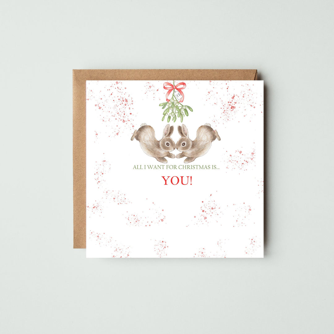 All I Want for Christmas is You Christmas Card