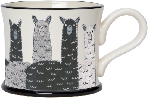 Alpaca Mug by Moorland Pottery