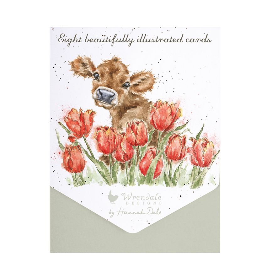 "Bessie" Cow Notecard 8 Pack