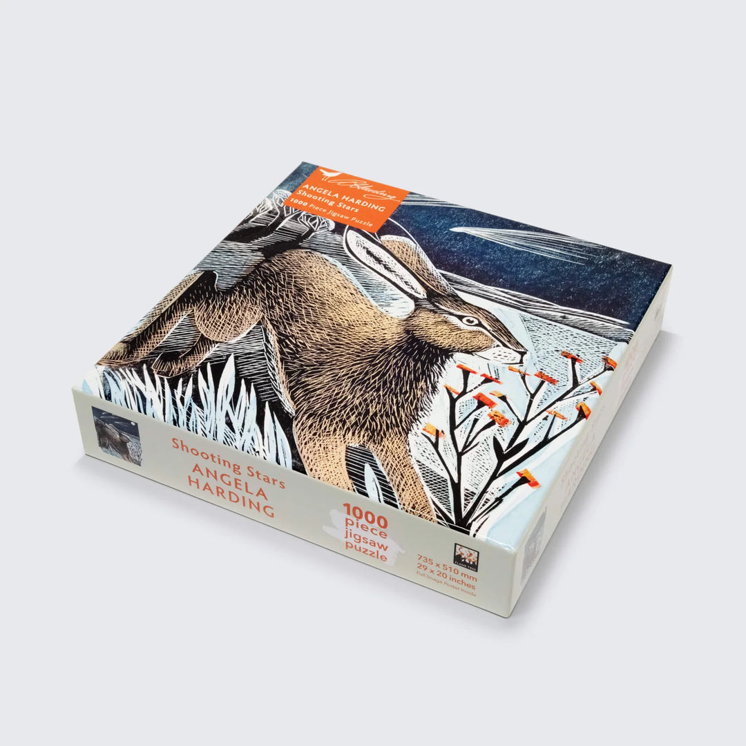 Shooting Stars Adult Sustainable Jigsaw Puzzle by Angela Harding