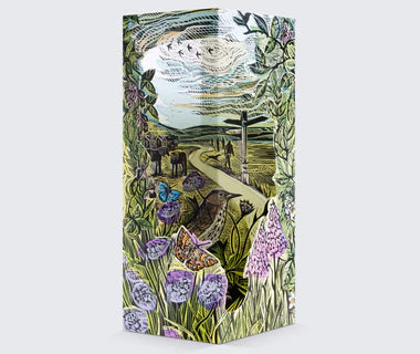 The Common 3-D Linocut Concertina Card