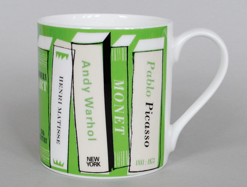 Gallery Art Book Mug - Green