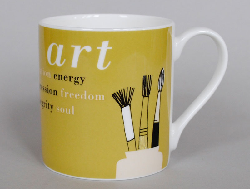 Gallery Art Mug - Olive