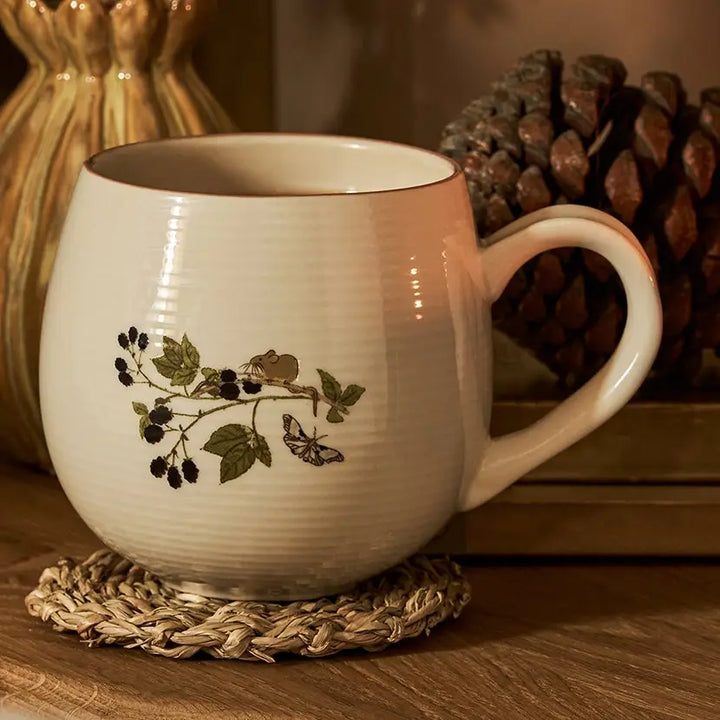 Autumn Forage Large Stoneware Mug