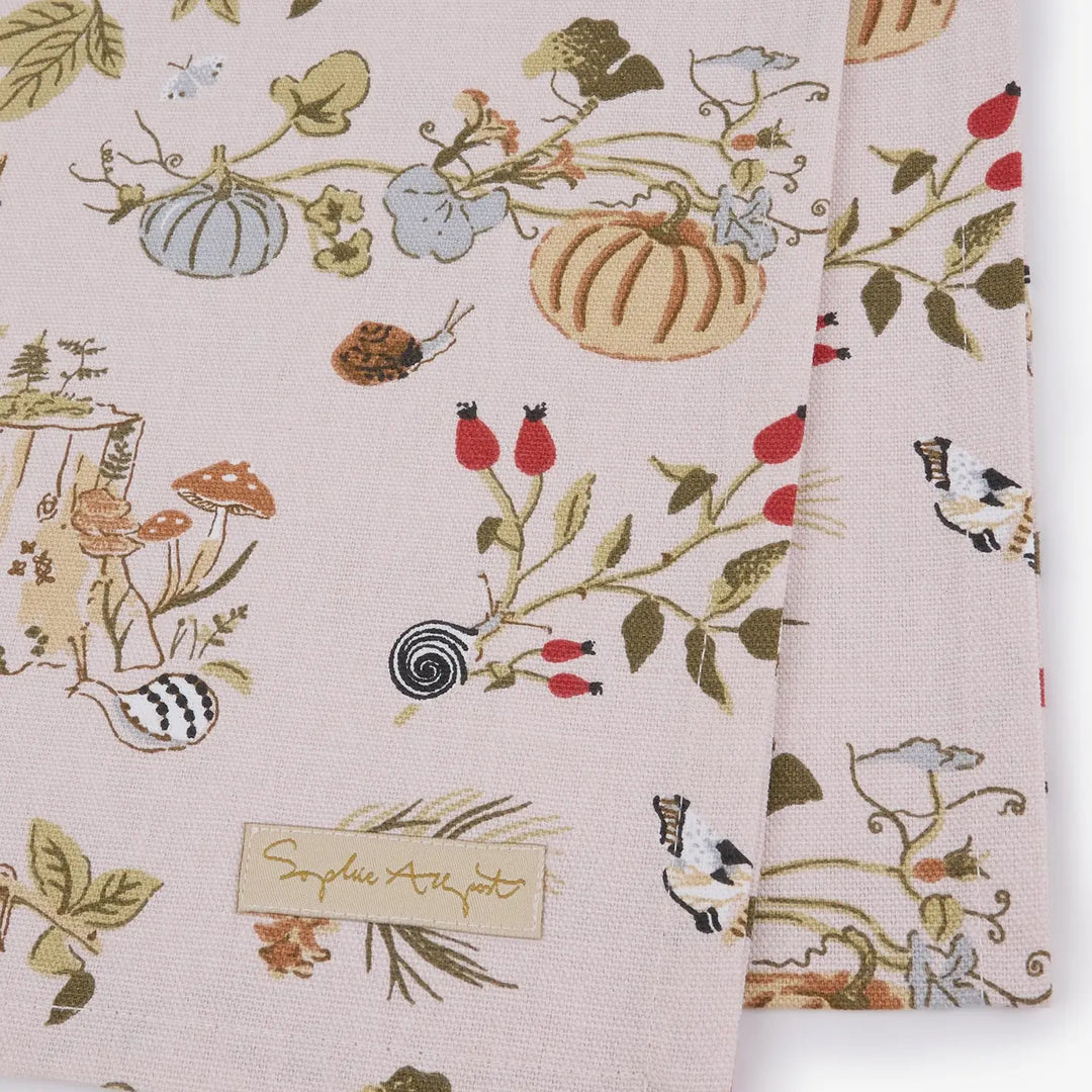 Autumn Forage Table Runner Short Length
