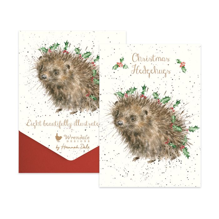 'Christmas Hedgehugs' Christmas Card Pack