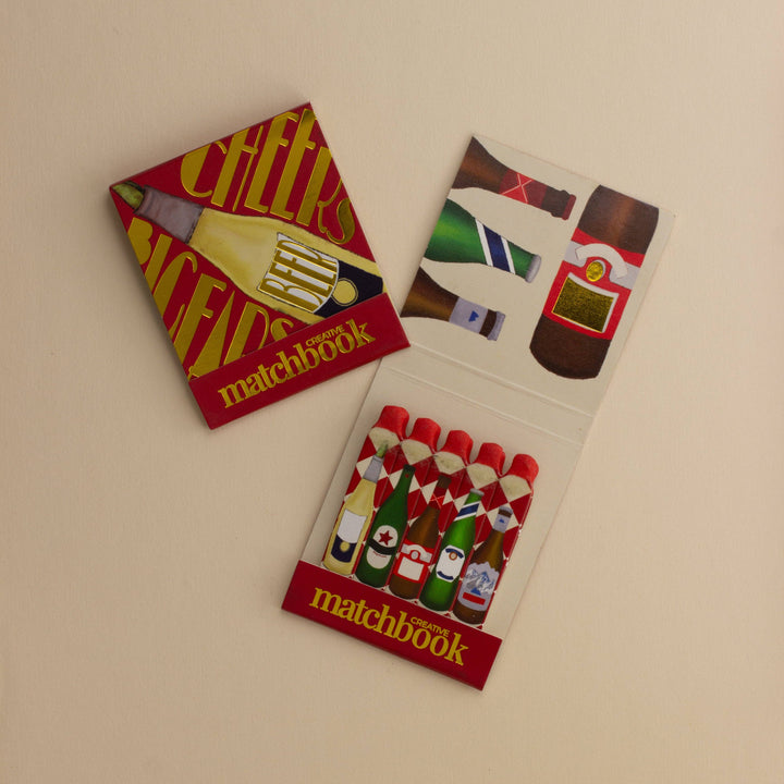 Beer Bottle Matchbook