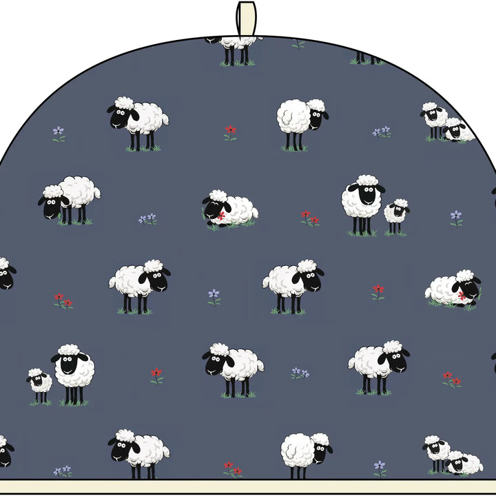 Fluffy Flock Grey Tea Cosy