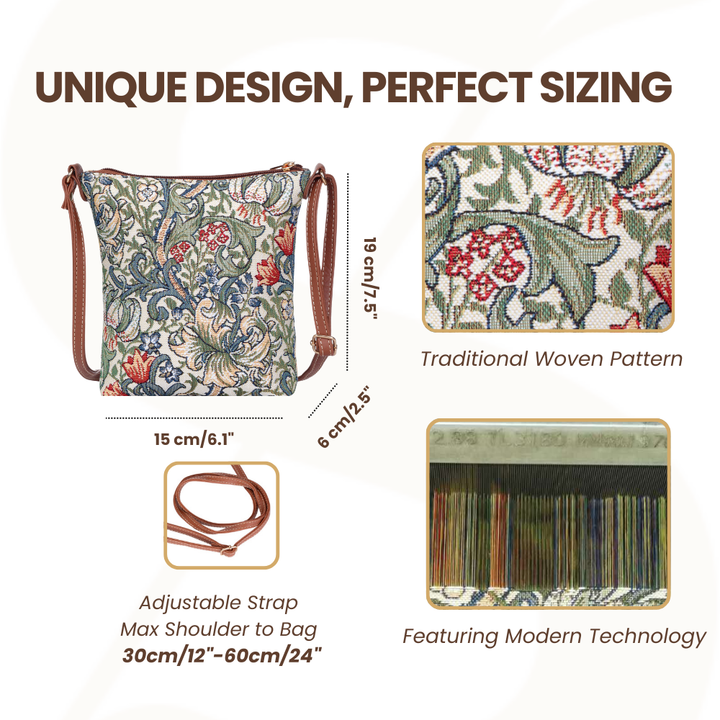 William Morris Golden Lily Sling Bag