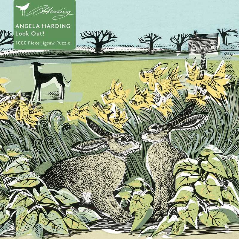 Look Out! Adult Jigsaw Puzzle by Angela Harding