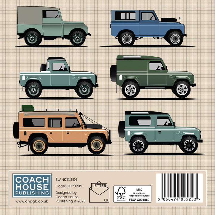 Land Rover Greetings Card