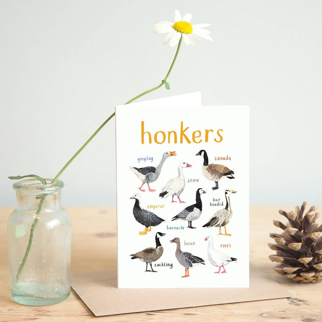 Honkers Blank Bird Card