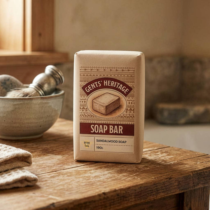 'Gent's Heritage' Sandalwood Soap Bar 190g
