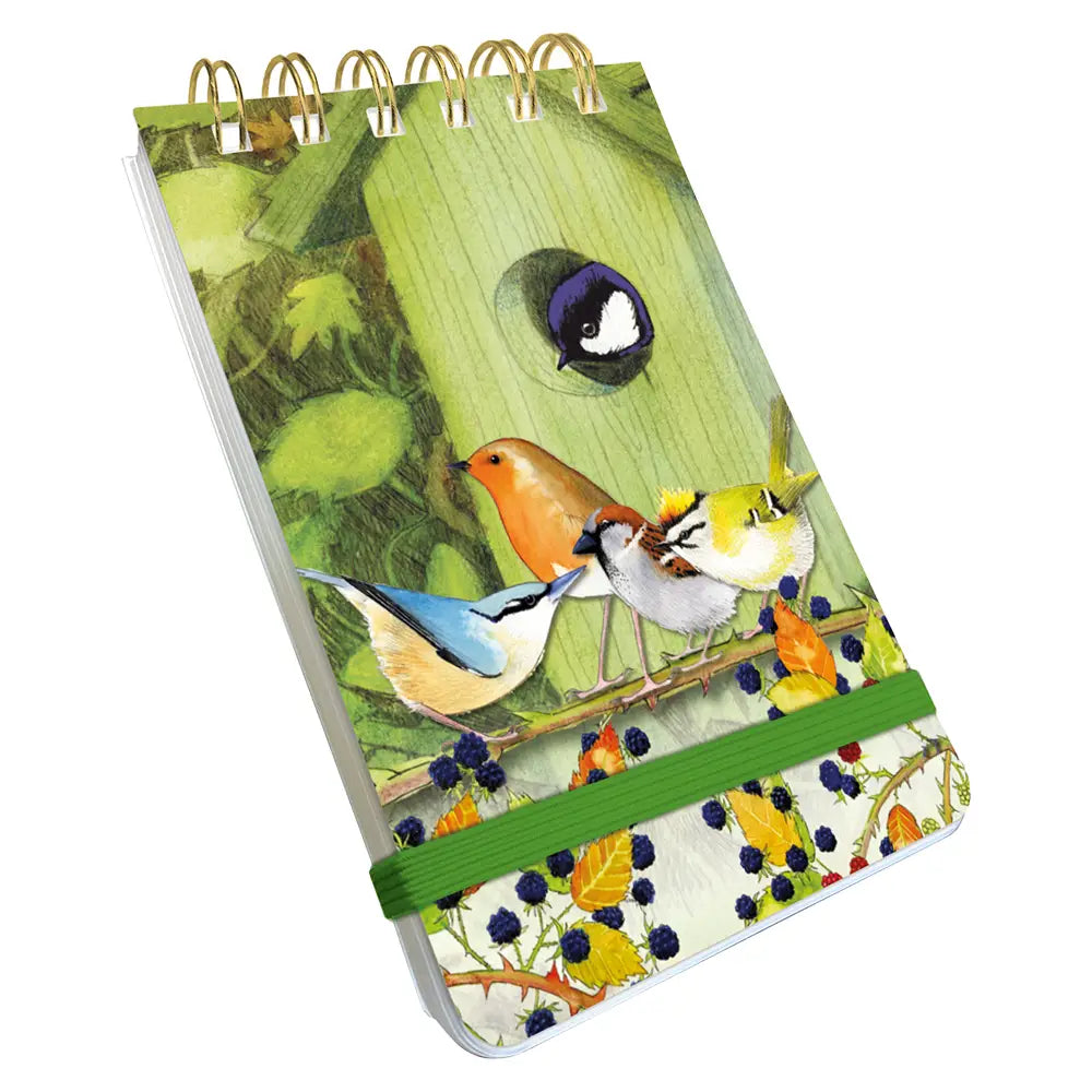 British Birds Mini Spiral Pad