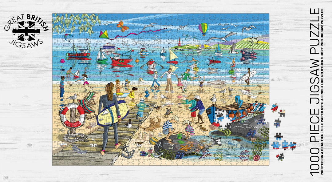 Beach Combers 1000 Piece Jigsaw Puzzle