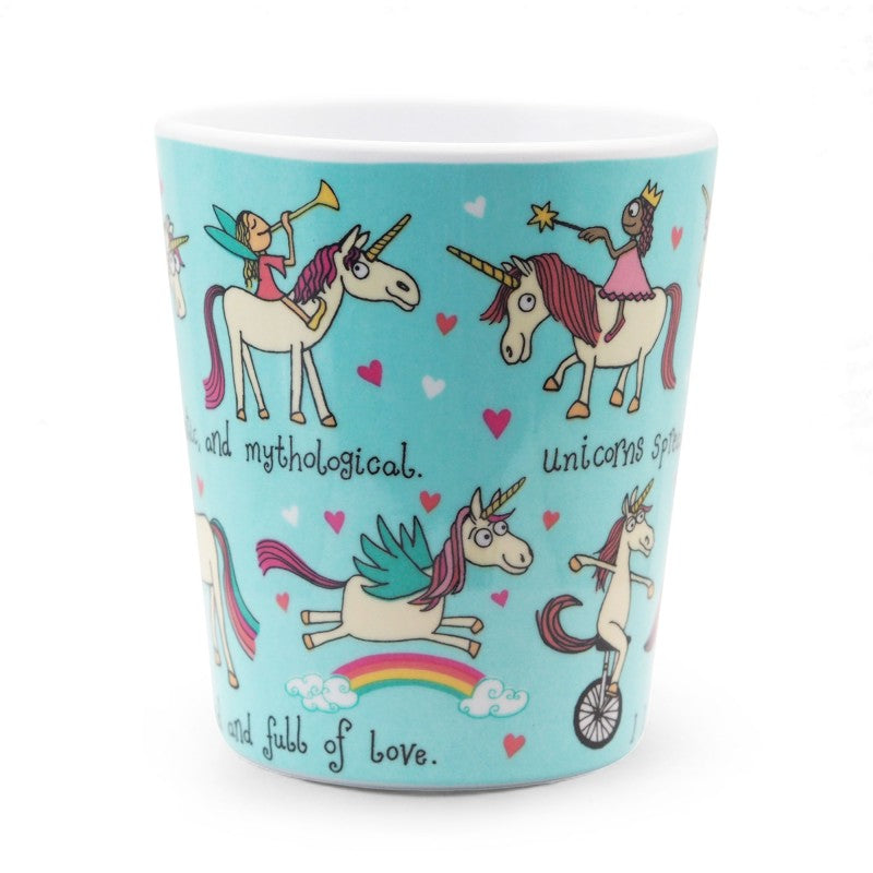 Unicorns Melamine Kids Beaker
