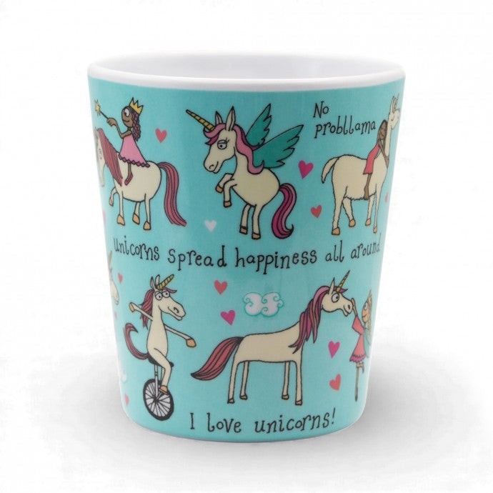 Unicorns Melamine Kids Beaker