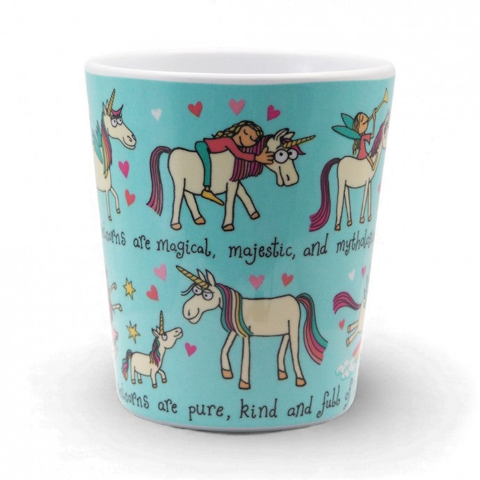 Unicorns Melamine Kids Beaker