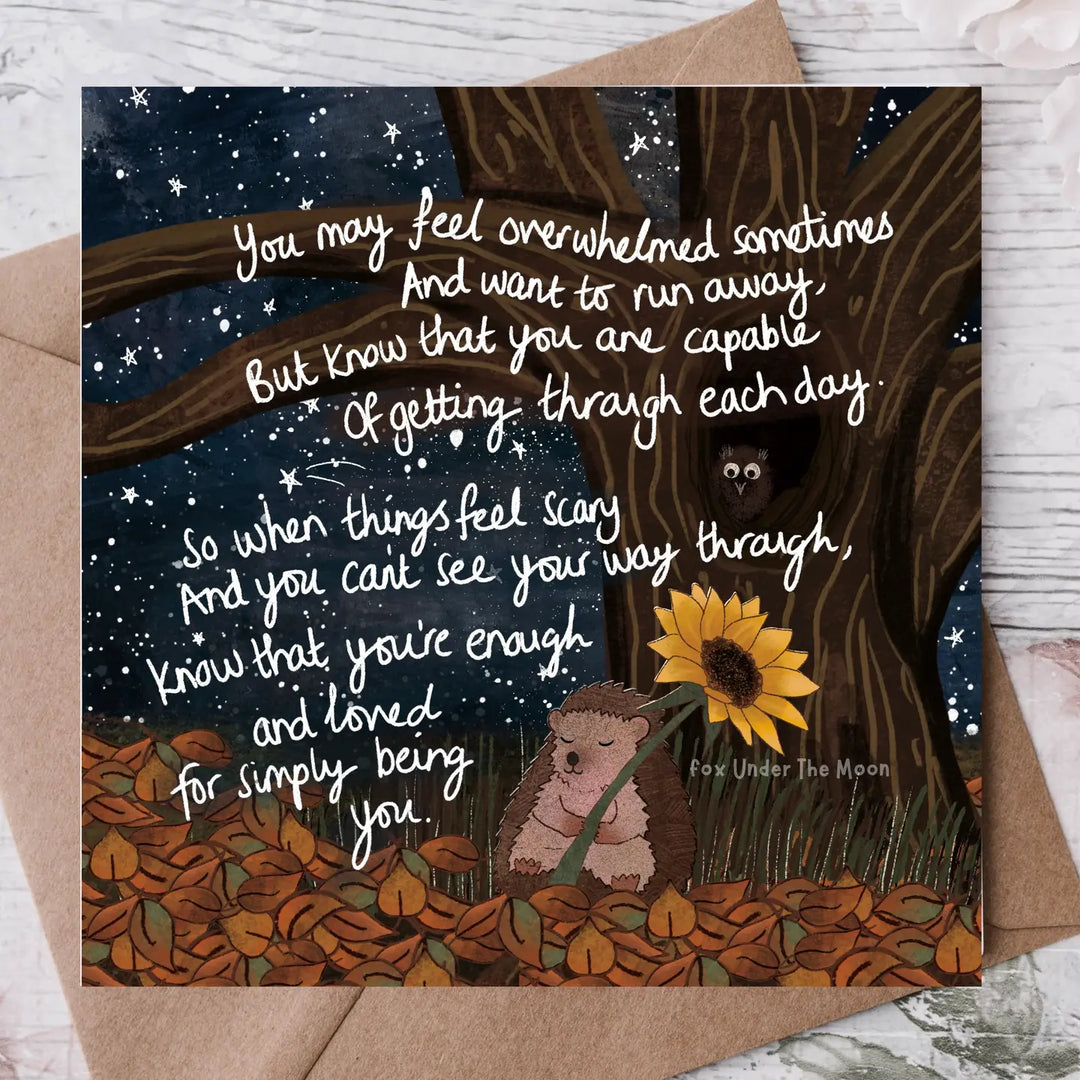 'Being You' Greeting Card