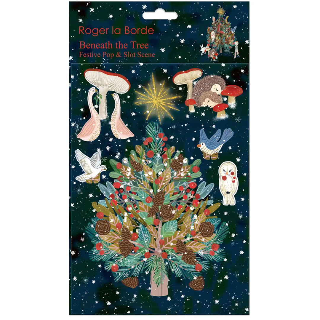Beneath the Tree Festive Scene Pop and Slot Scene