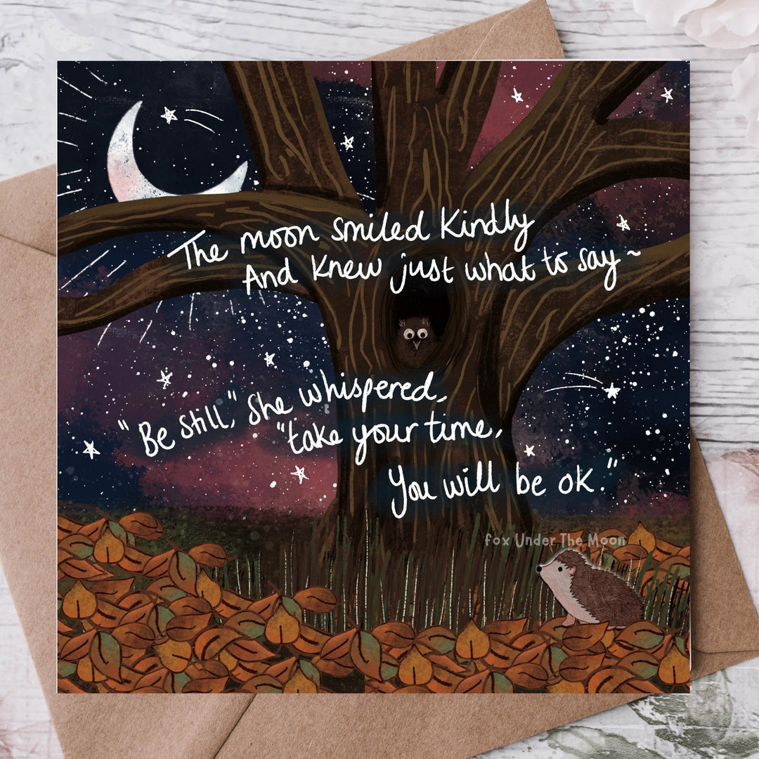 'Be Still' Greeting Card