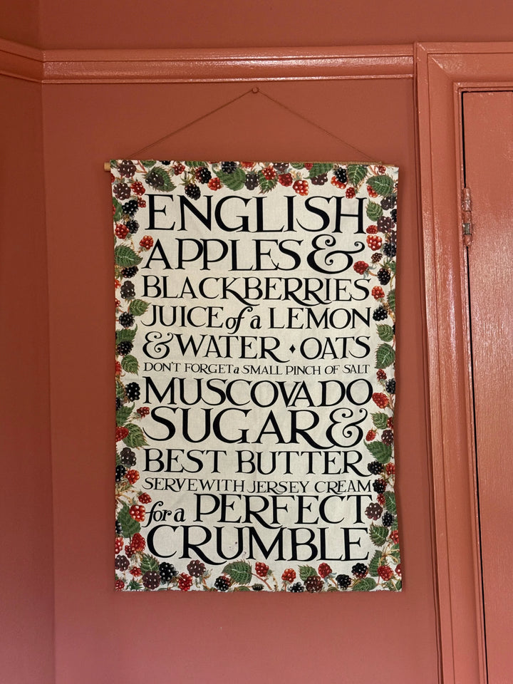 Blackberry Crumble Tea Towel