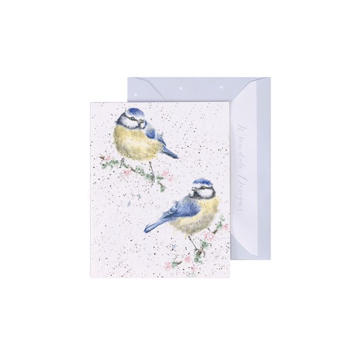 'Blossom' Blue Tit Enclosure Card