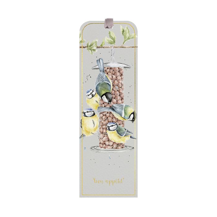 'Bon Appetit Bluetit' Bookmark