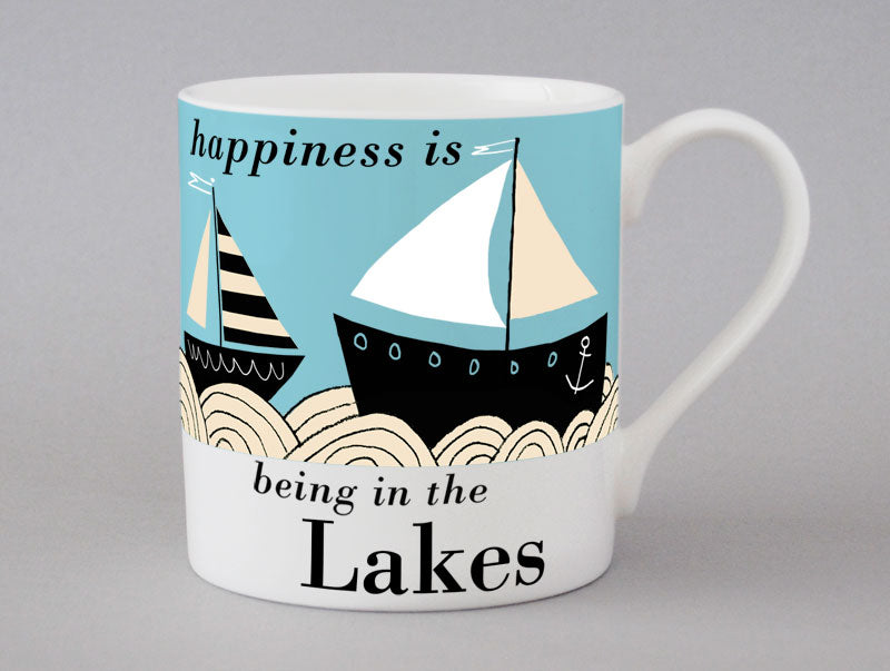 Country & Coast Lakes Boat Mug