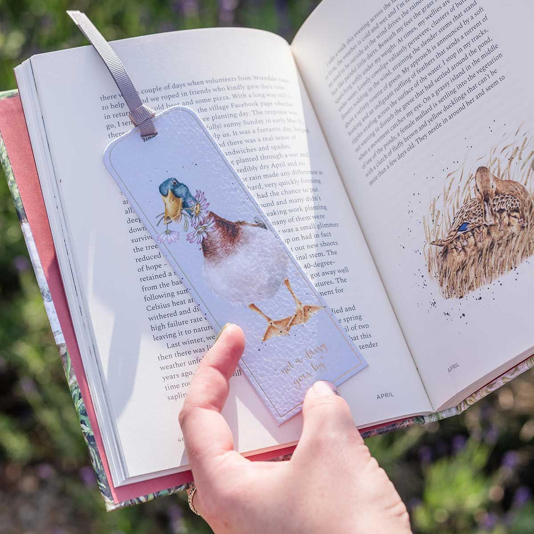 'Not A Daisy Goes By' Mallard Bookmark